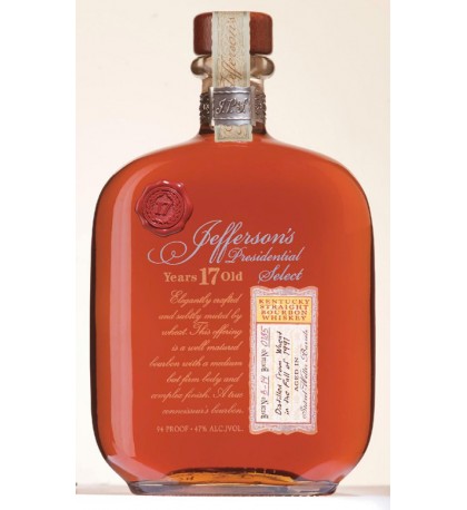 Jefferson's Presidential Select 17 Year Old Bourbon